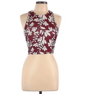 Now Floral Tank Sleeveless Top - Size 10